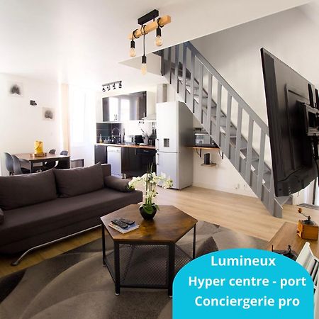 Triplex Lumineux A Cherbourg, Hyper Centre, 2 Pas Du Port & Vie Nocturne, Intendance Luxury Host Cherbourg-en-Cotentin Exterior foto